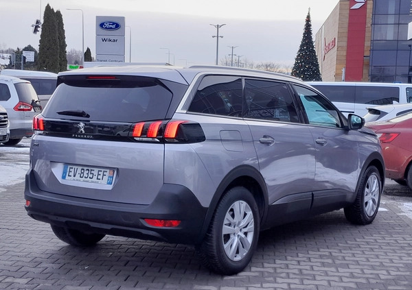 Peugeot 5008 cena 89000 przebieg: 170000, rok produkcji 2018 z Rajgród małe 137